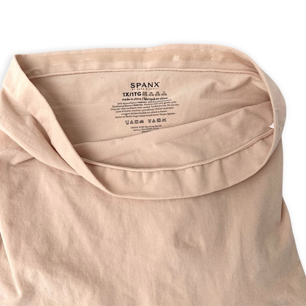 SPANX Beige Shaping Tank - Soft Nude